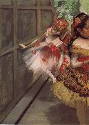 Edgar Degas Dancer at Background USA oil painting artist